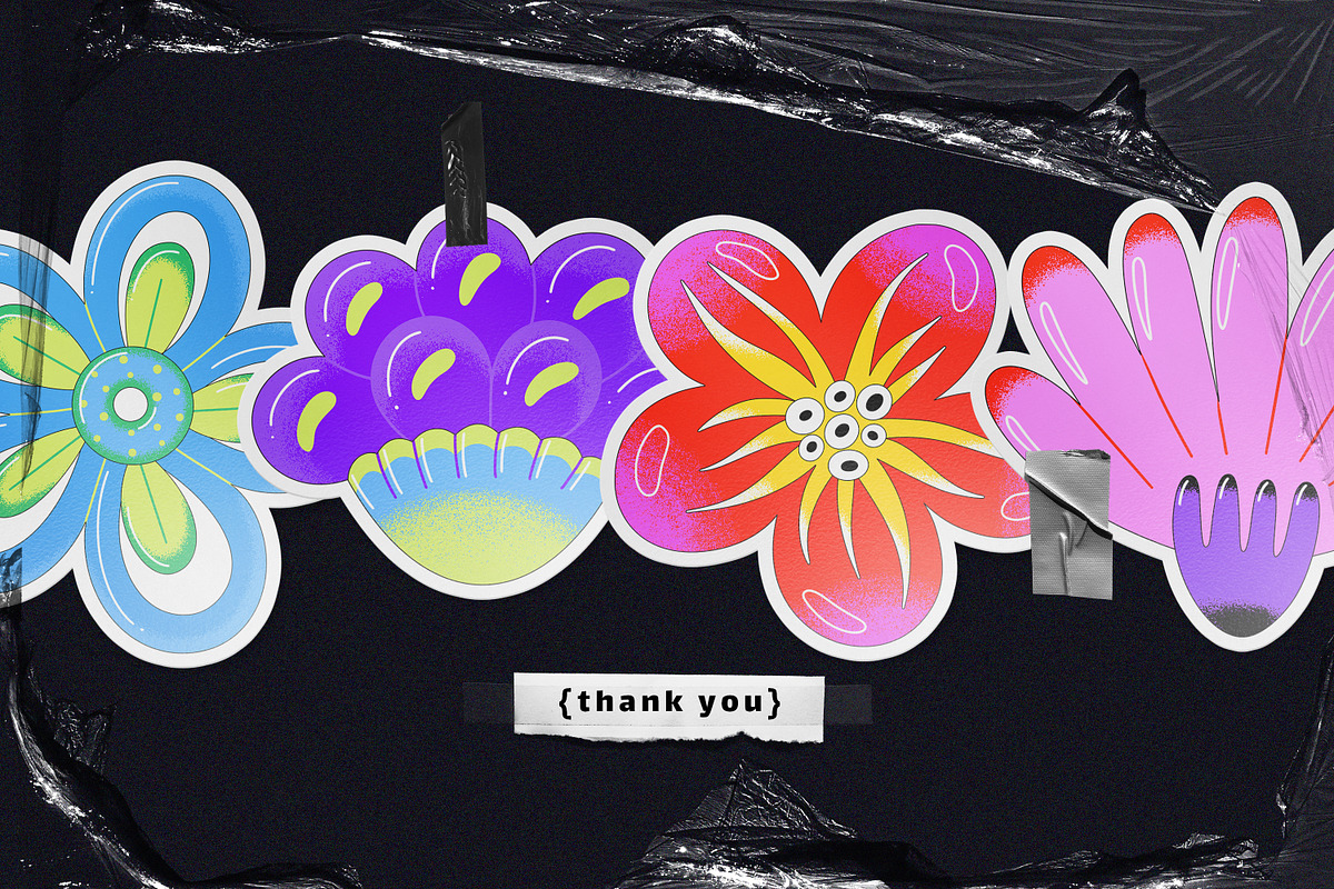 Artsy Flora - Contemporary Flowers, a Decorative Illustration by Leila Divine (Photo 15 of 15)