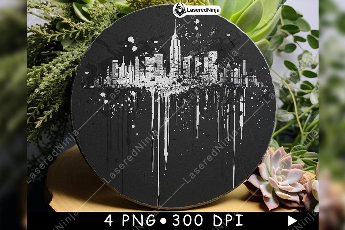Urban City Skyline Tower Metropolis, a Background Graphic by LaseredNinja (Photo 5 of 7)