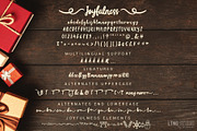Joyfulness Script Font with Extras, a Script Font by LTNG STUDIO (Thumbnail 8 of 14)