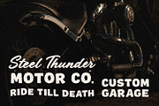 Gulberg Dry Font Duo Script Sans, a Script Font by Maulana Creative (Thumbnail 4 of 7)