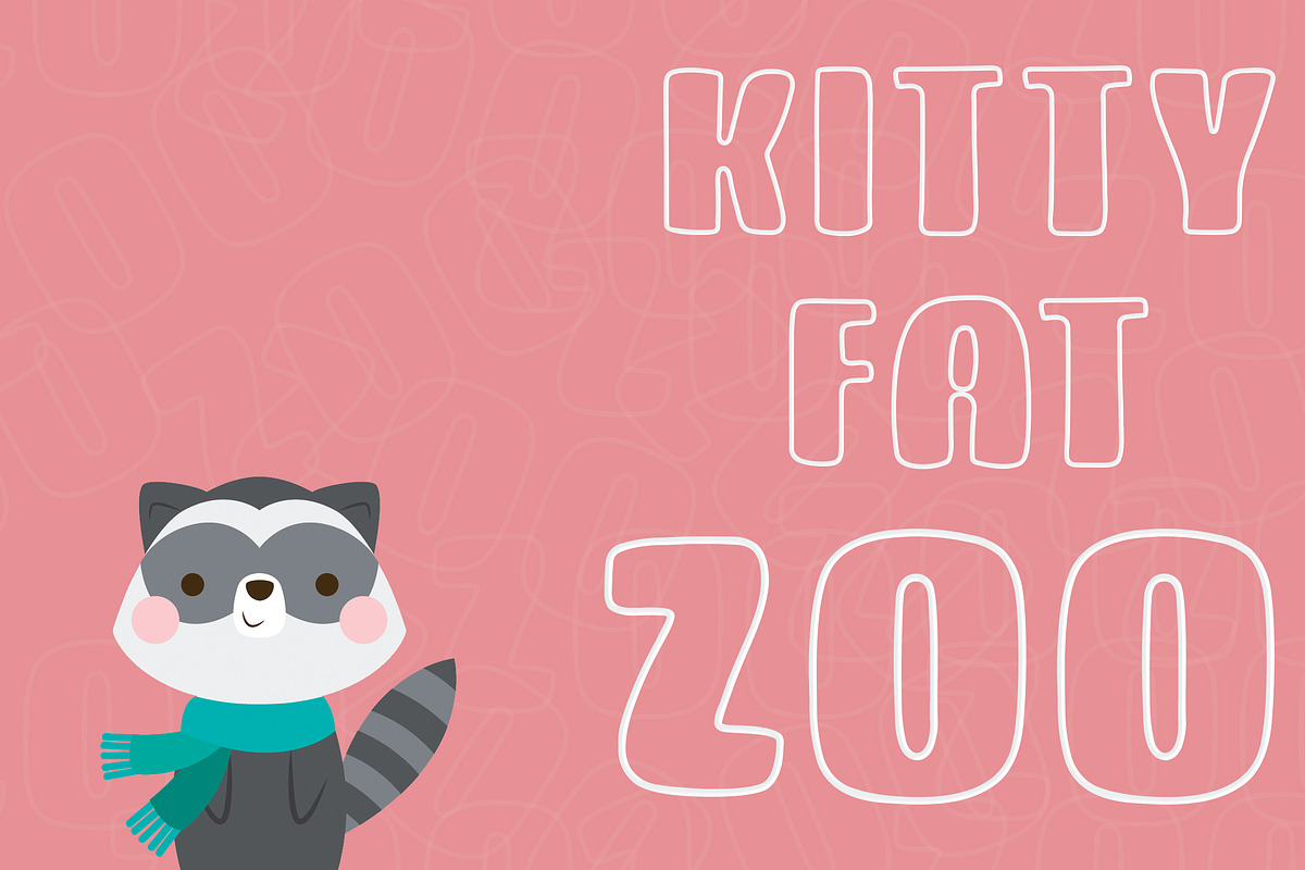 Kitty Fat - Outline preview 3