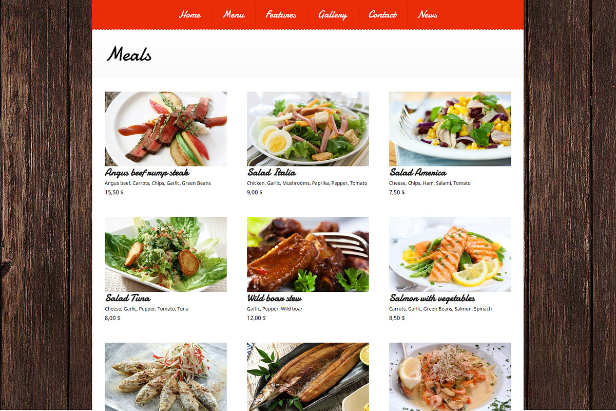 Spice - Bistro WordPress Theme, a WordPress Template by 7Theme (Photo 2 of 2)