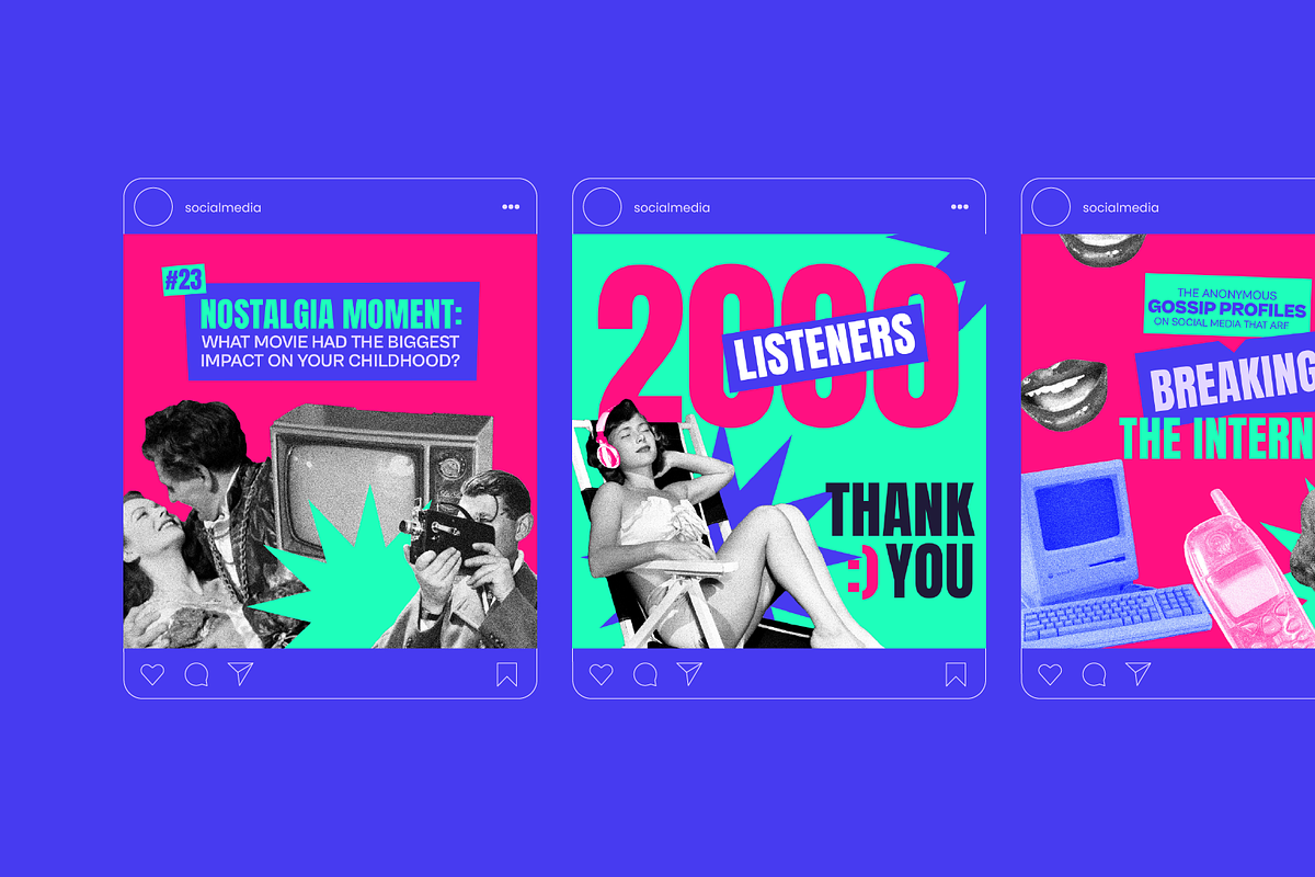 Instagram Posts Template for Podcast, a Social Media Template by JoanaCelina (Photo 5 of 7)
