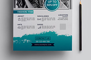 Fashion Collection Flyer Layout, a Flyer Template by MightyDesign (Thumbnail 4 of 7)