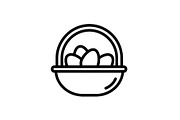 Easter Basket Vector Silhouette Bund, an Illustration by Designs_River (Thumbnail 37 of 51)