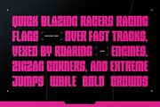 Kuivera - Super Condensed Bold Tech, a Sans Serif Font by Typia Nesia (Thumbnail 4 of 11)