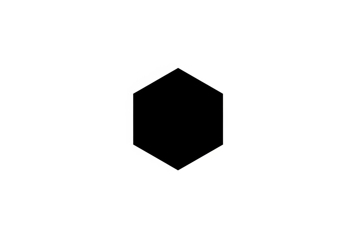 Minimal Hexagon Geometric Logo, an Icon by hafijul (Photo 4 of 10)