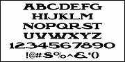 Talking Picture JNL, a Slab Serif Font by Jeff Levine Fonts (Thumbnail 3 of 5)