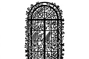 50 Floral French Window Ornament, a Decorative Illustration by Amazin_art (Thumbnail 19 of 29)