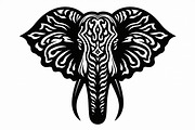 Elephant Silhouette with Ornamental, an Illustration by Amazin_art (Thumbnail 7 of 16)
