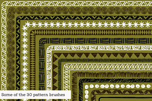 Ethnic Hand Drawn Patterns & Motifs