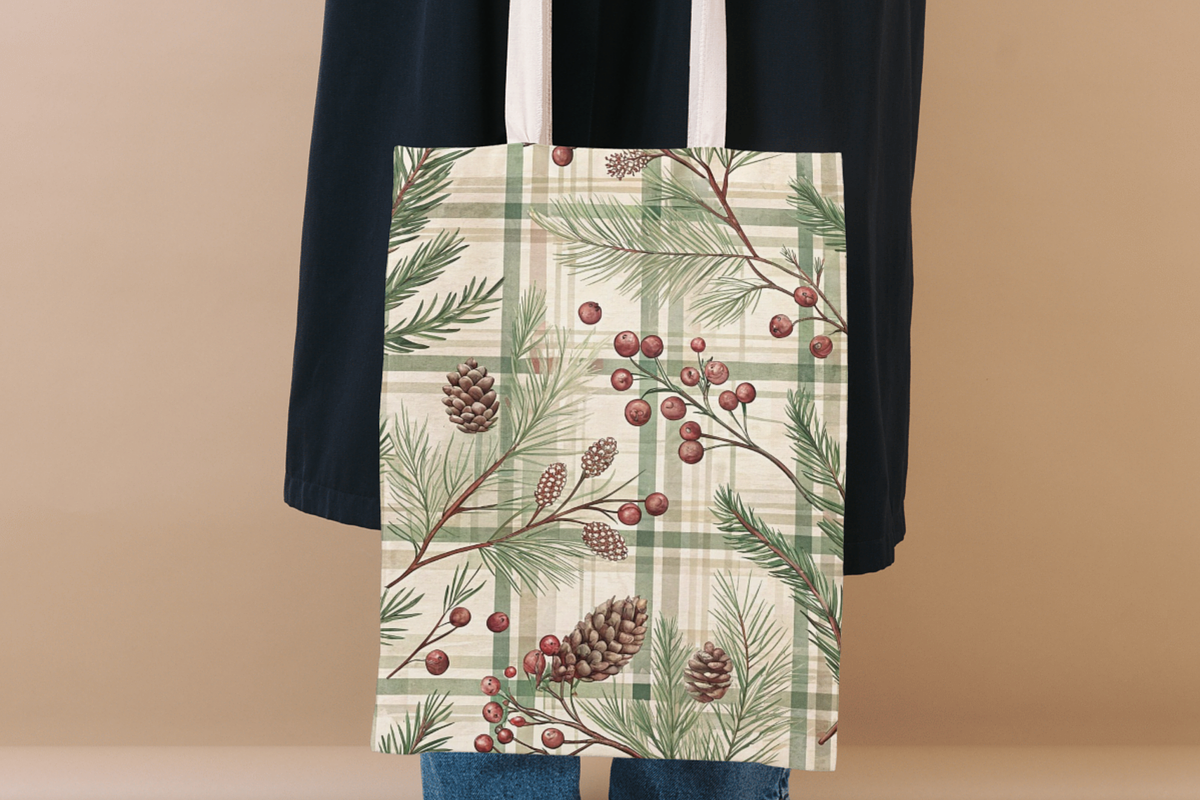 Elegant Plaid Cozy Pattern Bundle, a Pattern Graphic by FloridPrintables (Photo 7 of 8)