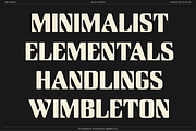 Rigidly - Thoughtfully Geometric, a Sans Serif Font by Bnick (Thumbnail 6 of 13)
