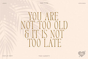 TAN - Variety, a Serif Font by TanType (Thumbnail 17 of 26)