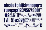 Steel Anthem - Bold Display Font, a Sans Serif Font by Hakara Type (Thumbnail 11 of 12)