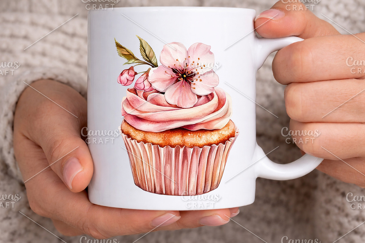 Watercolor Spring Food Clipart PNG, an Illustration by Canvas Craft (Photo 5 of 7)