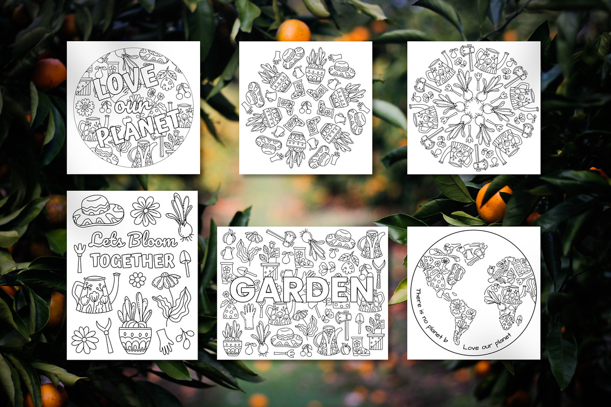 Adult Coloring Book | Whole Shop, a Graphic by ChristinaDesigns (Photo 10 of 28)