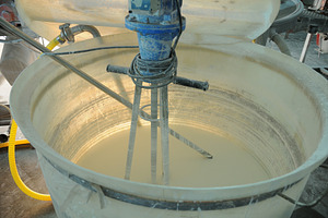Ceramic Glaze Mixing Tank in Industrial Production, an Industrial Photo by Davizro's Market