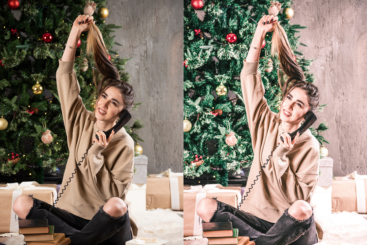 11 Christmas Lightroom Presets, a Preset Add-On by RamsaGraphi (Photo 8 of 9)