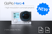GoPro Hero 4 Concept, a Mockup by The Drone Shop (Thumbnail 1 of 2)