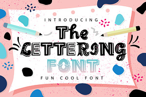 The Lettering Font