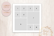 PSD Photo Collage Template #2, a Stationery Template by The Dutch Lady Designs (Thumbnail 4 of 5)