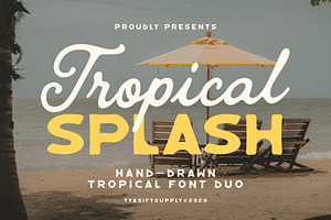 Tropical Splash Vintage Duo
