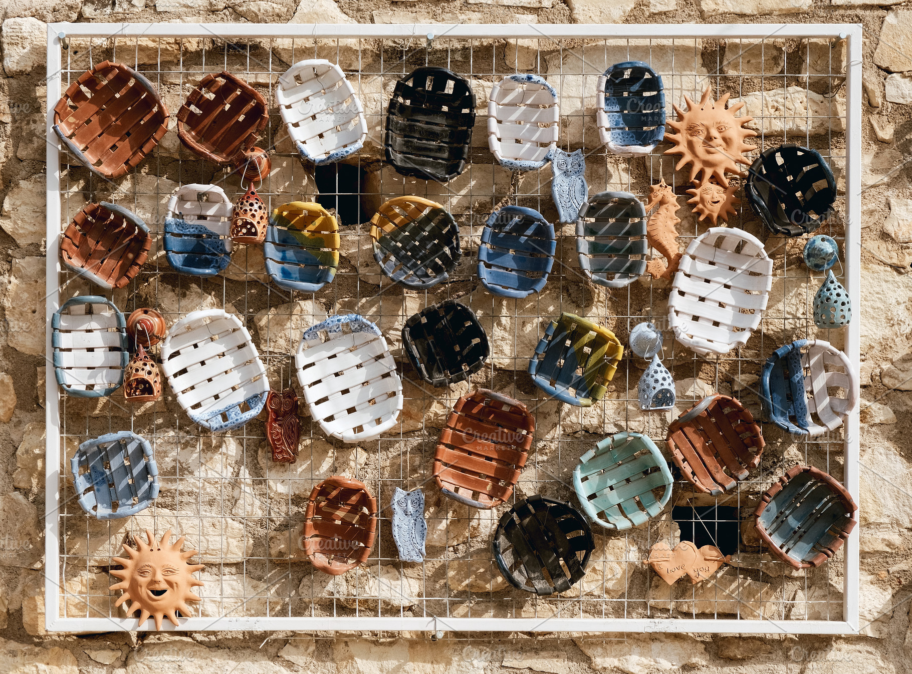 Traditional Greek ceramics shop, an Arts & Entertainment Photo by BOOCYS