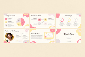 Abstract CV Presentation Template