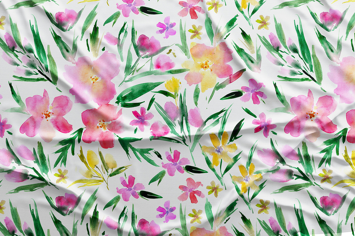 Royal garden - seamless florals, a Pattern Graphic by Katerina Tova (Photo 5 of 15)