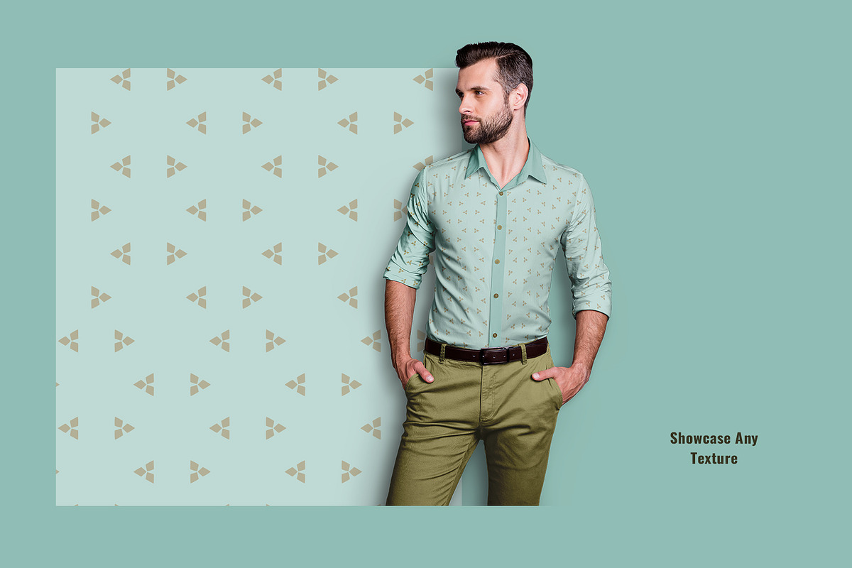 Mens Formal Outfit Mockup, a Shirt Mockup by Designertale (Photo 5 of 6)