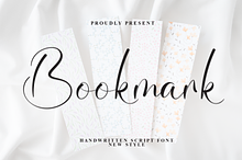Bookmark | Script Font