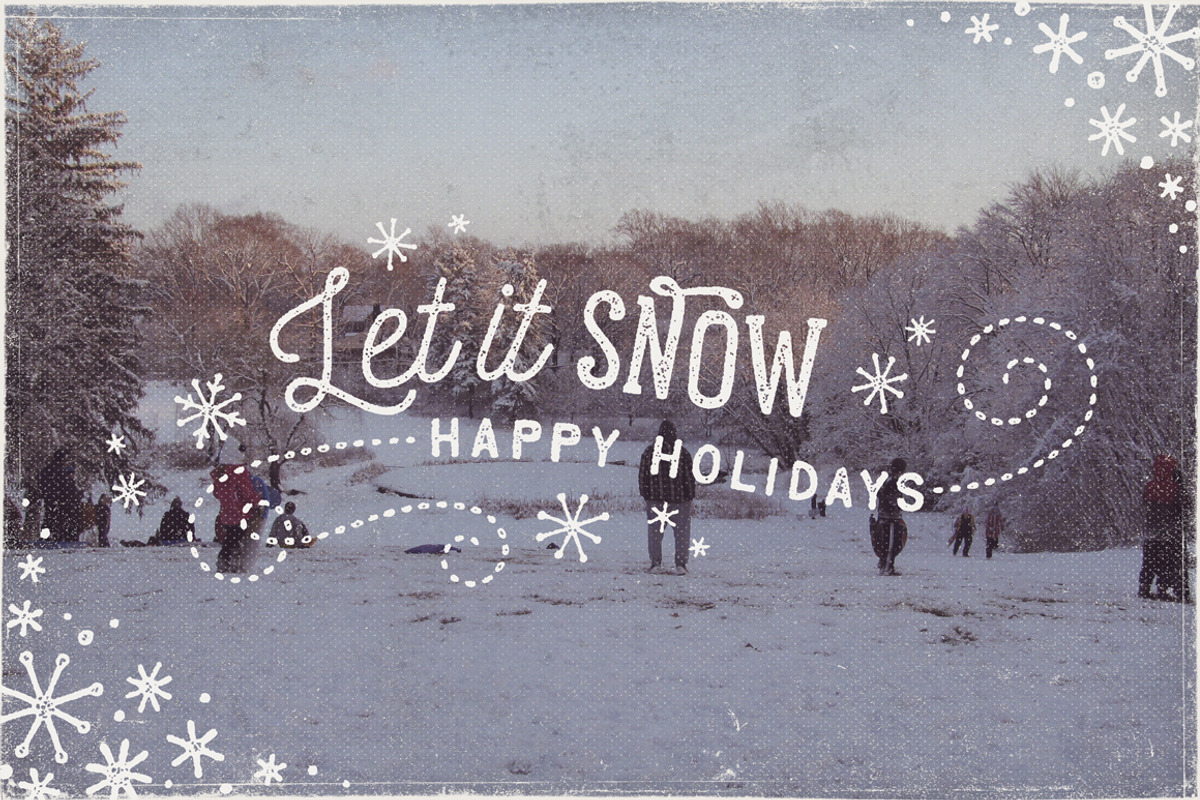 Christmas Holiday Photo Overlays, a Templates & Theme by DISTRICT 62 STUDIO (Photo 4 of 5)