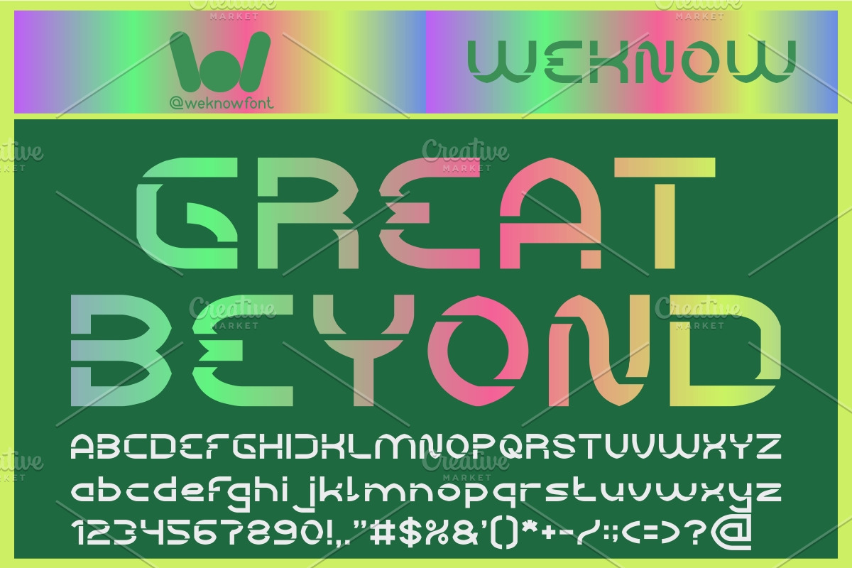 Good Vibes Font, a Font by weknow (Photo 2 of 5)