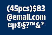 Quarty - Rounded Inktrap Font, a Sans Serif Font by Graptail (Thumbnail 12 of 16)