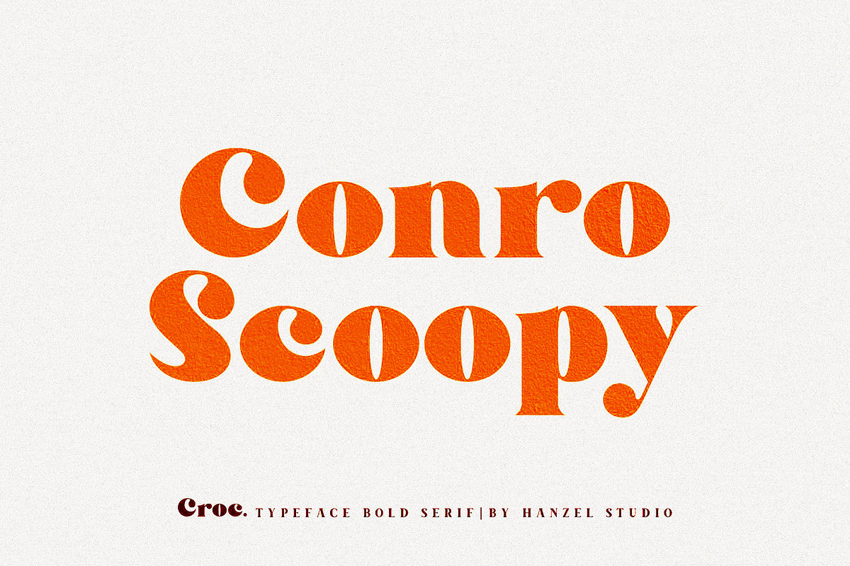 Croc. Typeface Bold Serif preview 3
