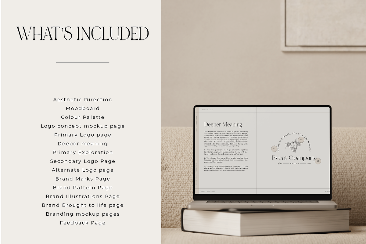 Branding Presentation Template, a Presentation Template by Sunday Lane Studio (Photo 3 of 6)