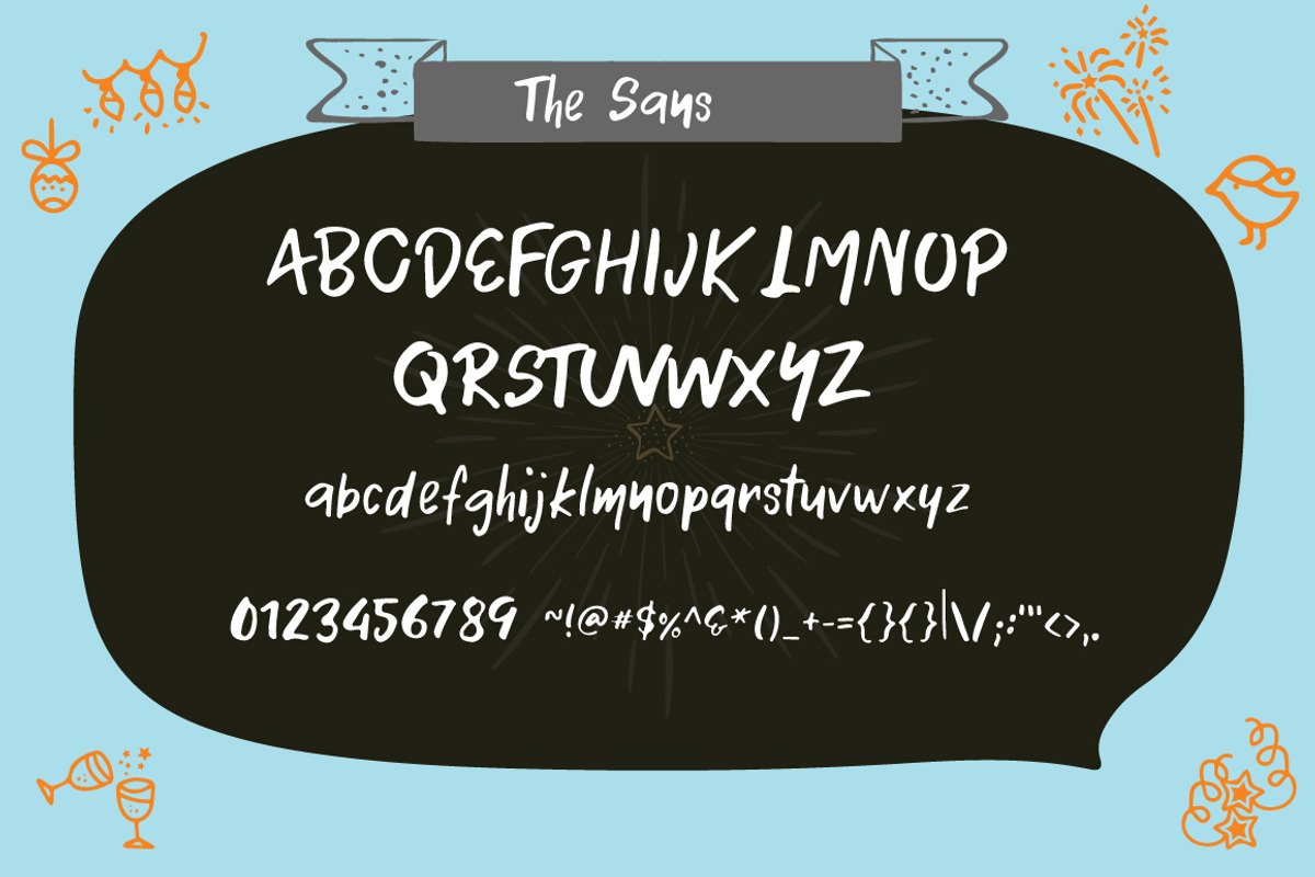 Silent night | Font Duo preview 6