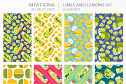 Limes and Lemons Patterns, a Pattern Graphic by GVGraphics (Thumbnail 10 of 18)