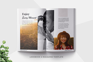 Lifestyle Magazine Lookbook Template