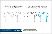 Minimal clothes icons, an Outline Icon by Picture Window (Thumbnail 5 of 5)