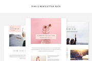 Pink E-newsletter Pack, an Email Template by Swiss_cube (Thumbnail 1 of 11)