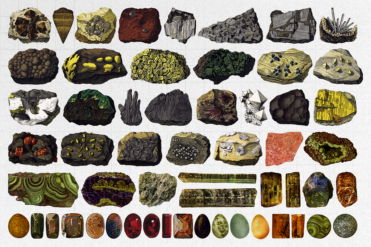 Gemstone Illustrations [1200+ PNG's], an Object Graphic by Meglenov (Photo 14 of 28)