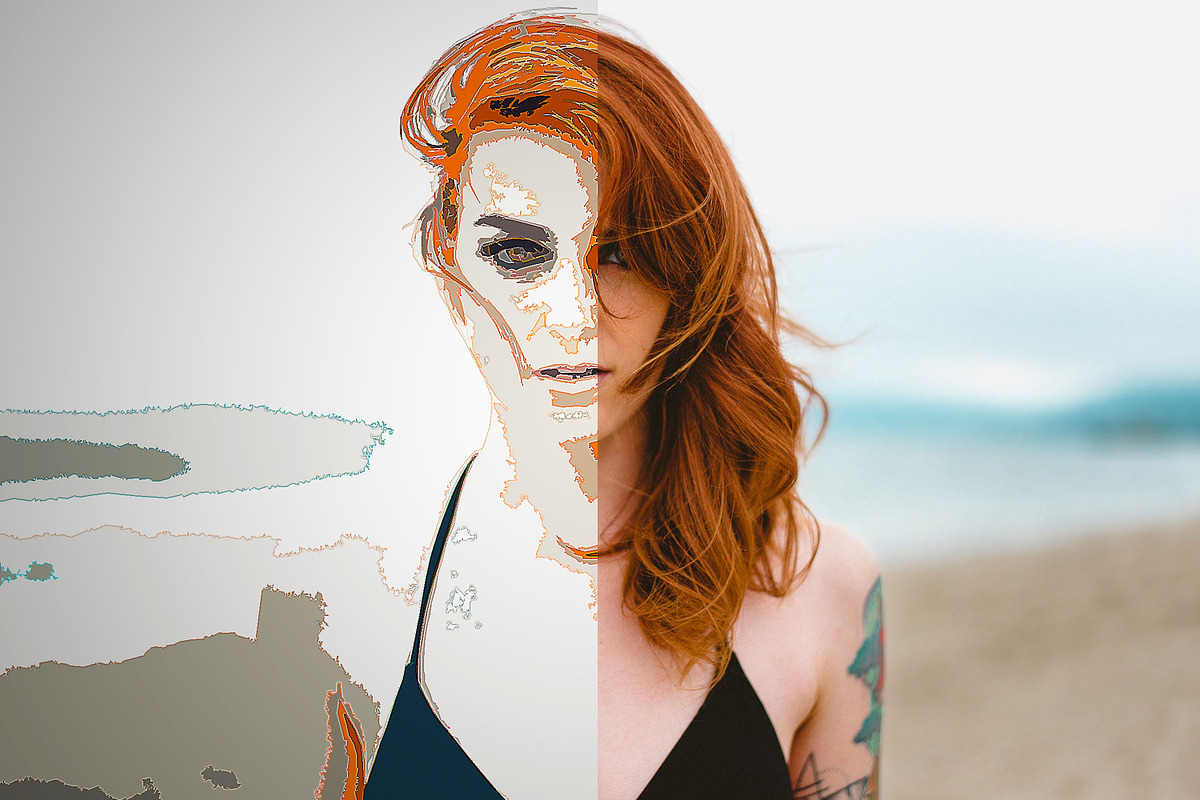 Minimal Selective Painted Effect preview 4