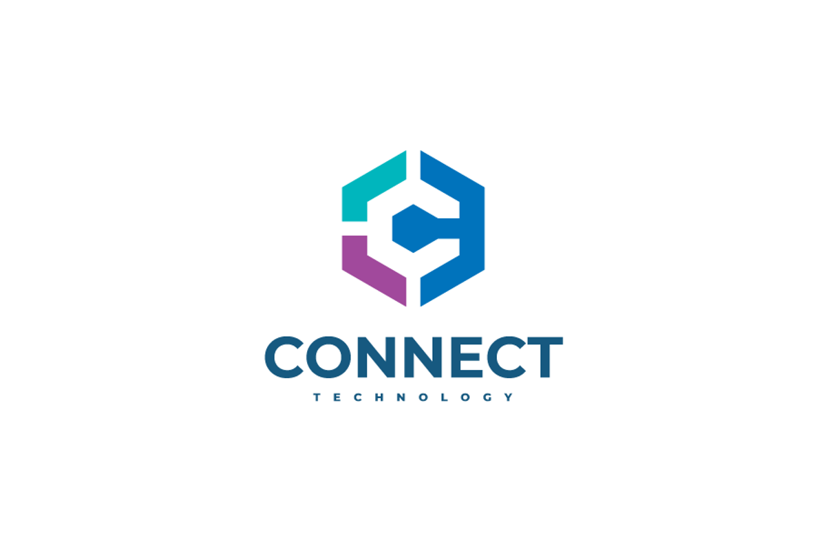 Connect Letter C Hexagon Logo Design, a Branding & Logo Template by yopie (Photo 1 of 3)