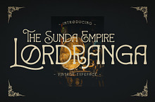 Lordranga Vintage Typeface Font