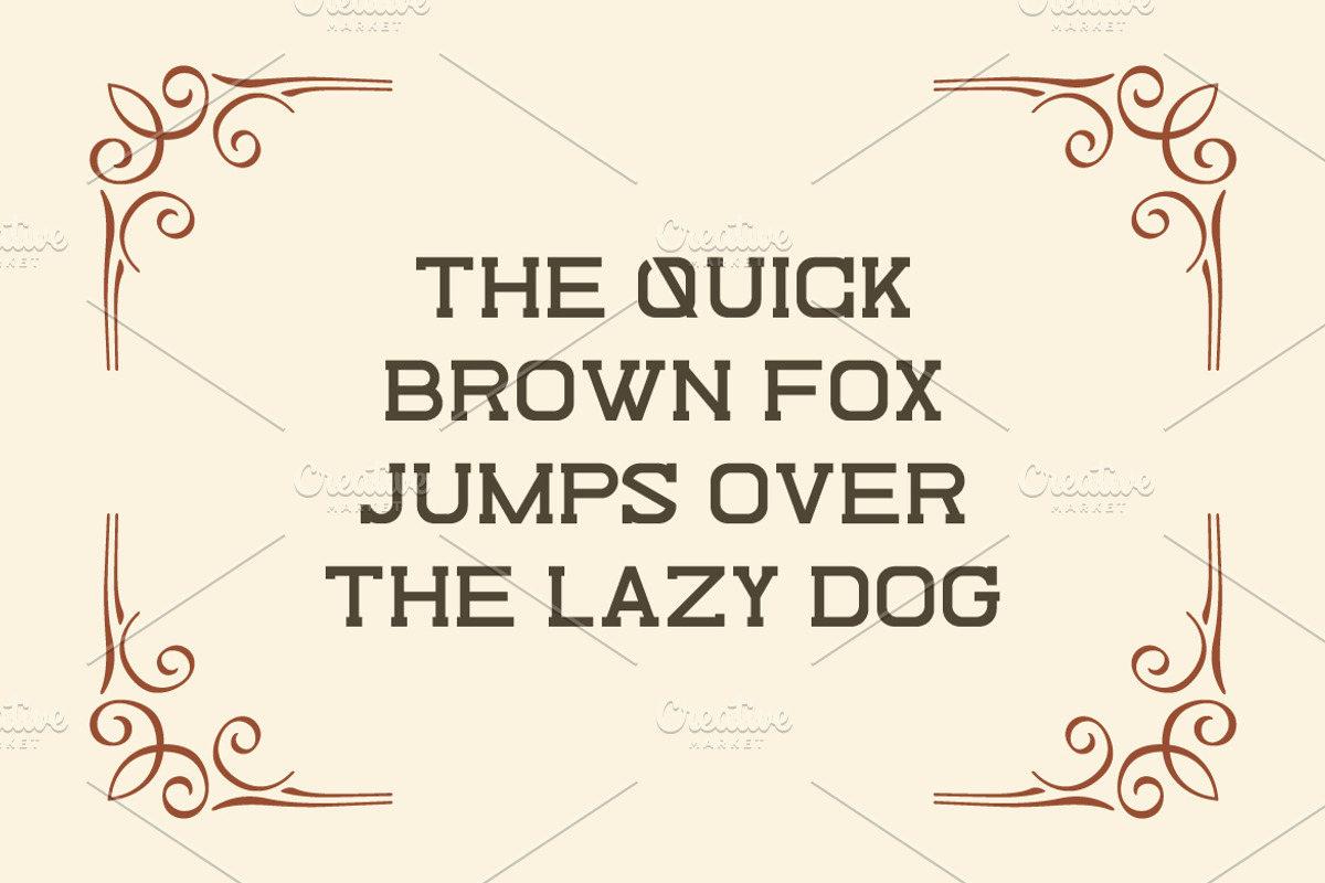 Eldore Slab Serif Font, a Slab Serif Font by Artiveko (Photo 4 of 4)