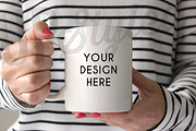 F119 Coffee Mug Stock Photo, a Cups & Container Mockup by UpStyled (Thumbnail 1 of 3)