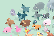 Quirky Series - Animals Mega Pack, an Animal 3D Model by Polydactyl (Thumbnail 6 of 13)