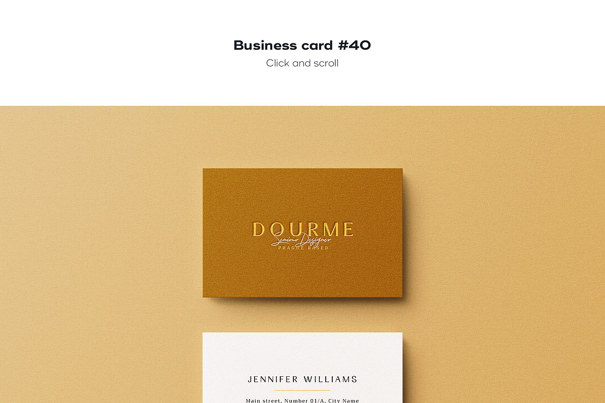 Business Card Logo Template Bundle, a Product Mockup by FoundImages (Photo 53 of 163)